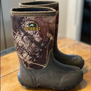 Little Boys Size 1 Redhead Waterproof Boots